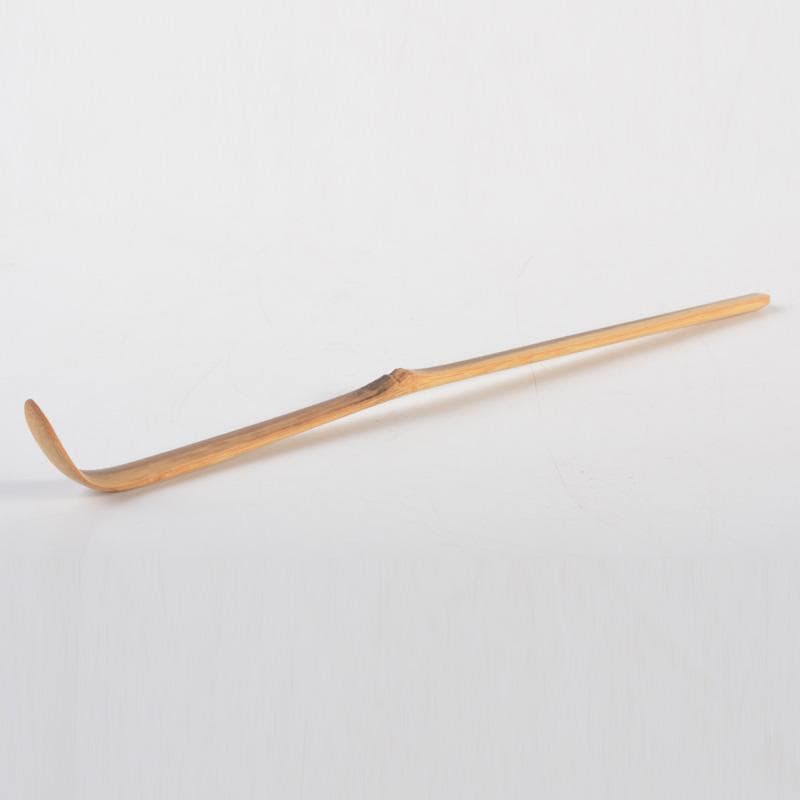 茶道具 井口海仙(玄妙斎) 作 自作茶杓 銘「洗心」 共筒共箱 V 6357