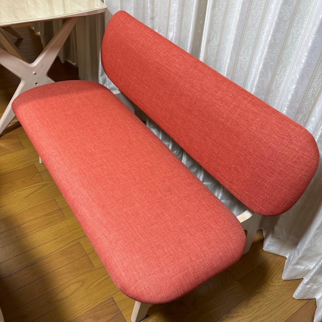 【赤辛さん専用】ニトリ ダイニングテーブルFPマット付き・チェア(2点セット)