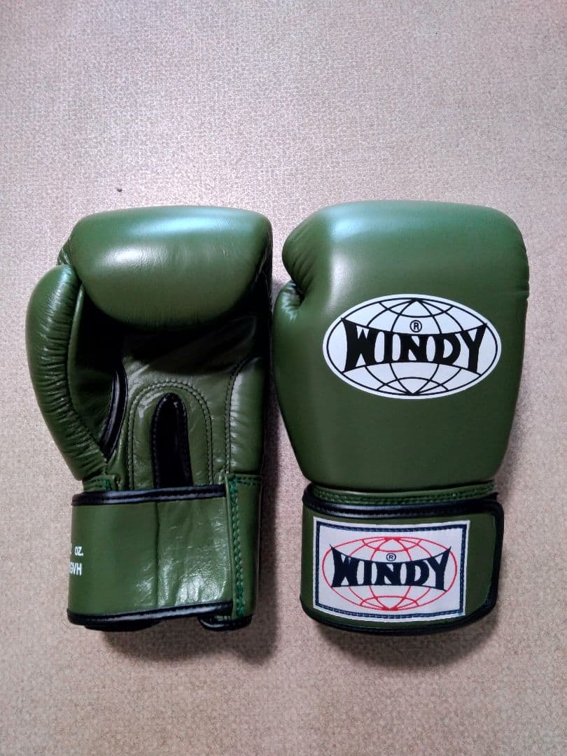 WINDY ボクシンググローブ 8oz オリーブグリーン Amazon.co.jp: WINDY