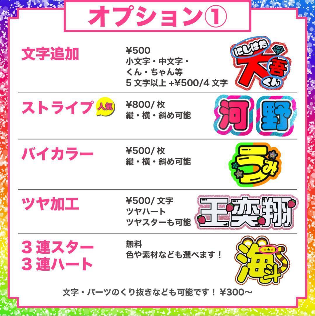 3月20日まで【ぴ】さま専用ページ オーダー 名前 うちわ 文字 連結 パネル