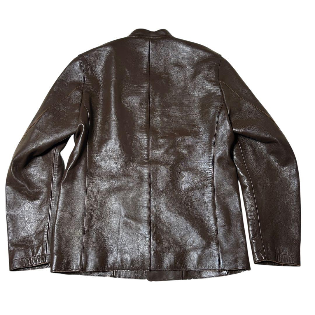 極美品 WORK NOT WORK スタンドカラー ホースレザージャケット M