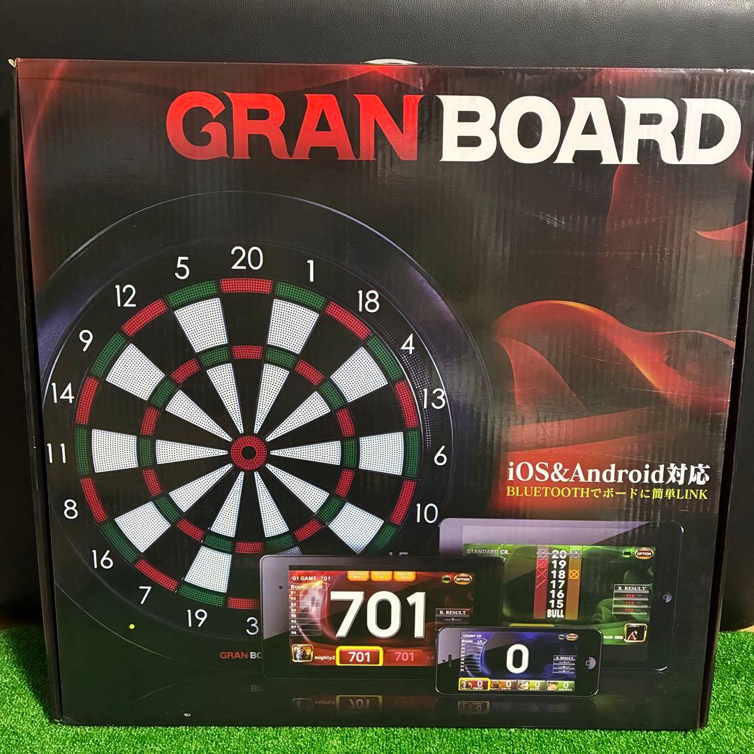 【動作良好】グランボード オンラインダーツボード 元箱入り