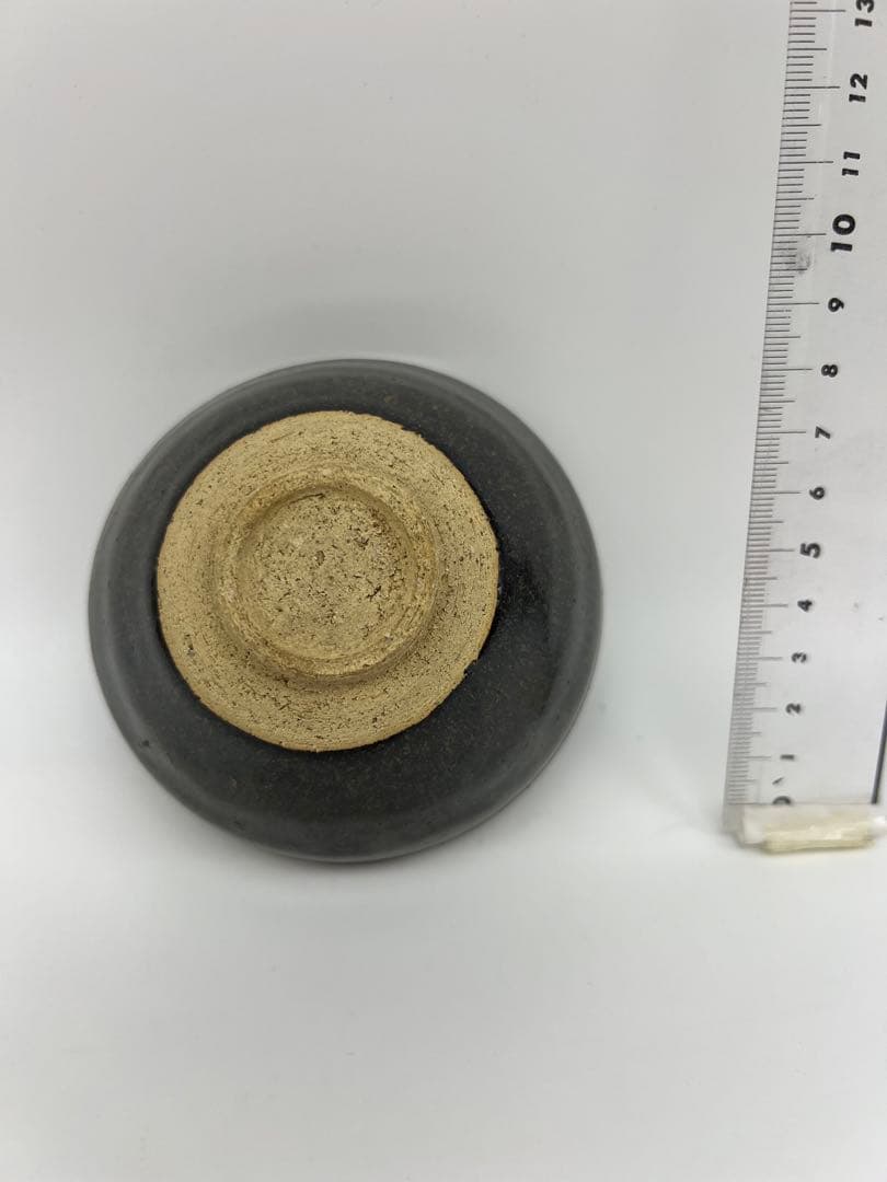 中国元か明のお茶碗　骨董 古美術品　コレクション唐物　江戸　青磁アンティーク