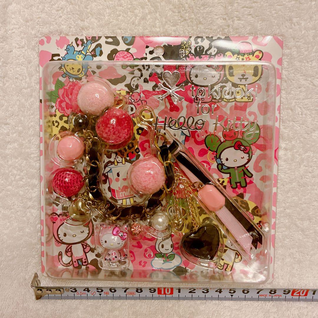 tokidoki トキドキ ハローキティ バッグチャーム ストラップ
