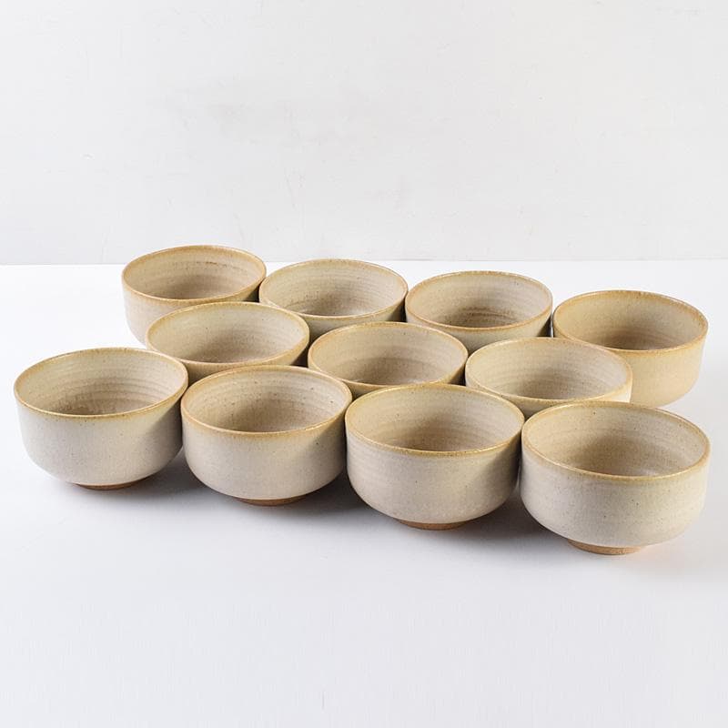 茶道具 百楽窯 梶山節男 仁童 数茶碗 十一客 共箱 V R7594F - メルカリ