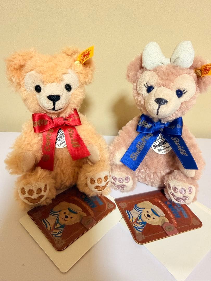 シュタイフ ダッフィー ＆ シェリーメイ セット 10周年 新品未使用