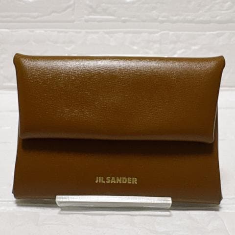 JIL SANDER ジルサンダー ケース カードケース ブラウン