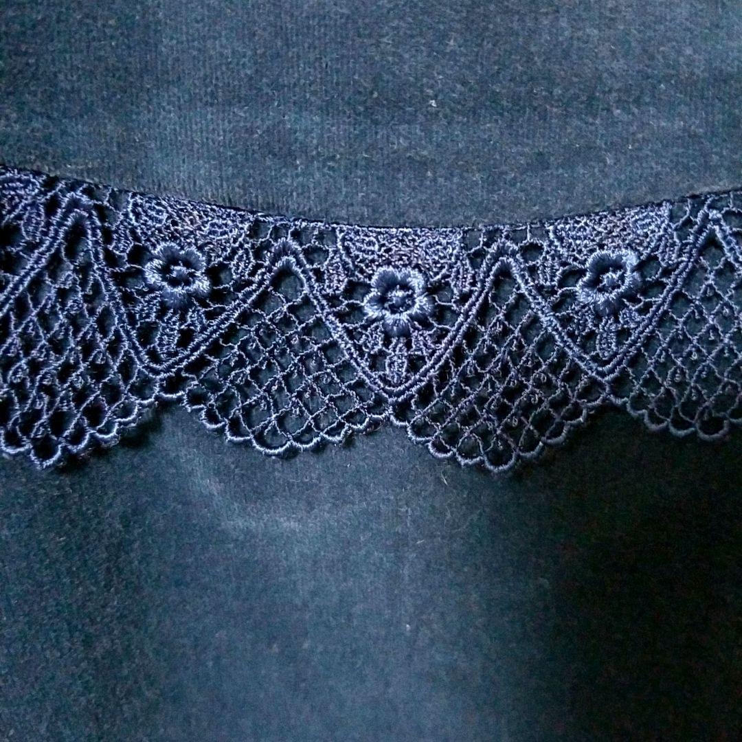 ヴィクトリアンメイデン　別珍パフスリーブドレス　ノベルティ　チョーカーつき