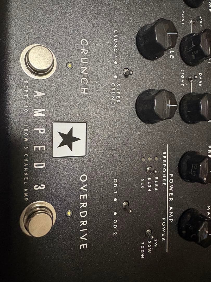 最終値下げ！Blackstar AMPED 3 ギターペダル型アンプー100W