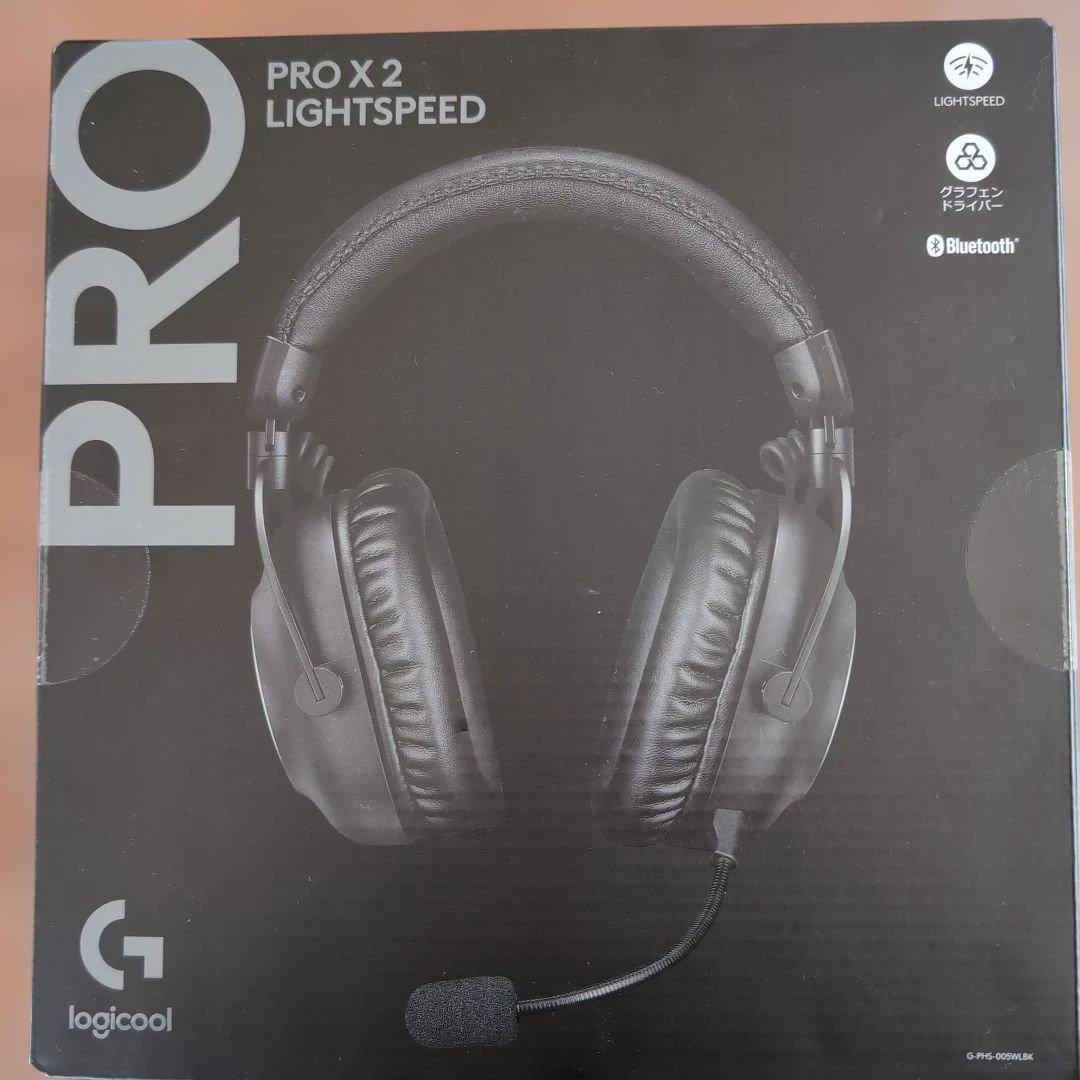 ヘッドホン G PRO X2 LIGHTSPEED G-PHS-005WLBK ゲーミングヘッドセット G PRO X 2 LIGHTSPEED ブラック G-PHS-005WLBK