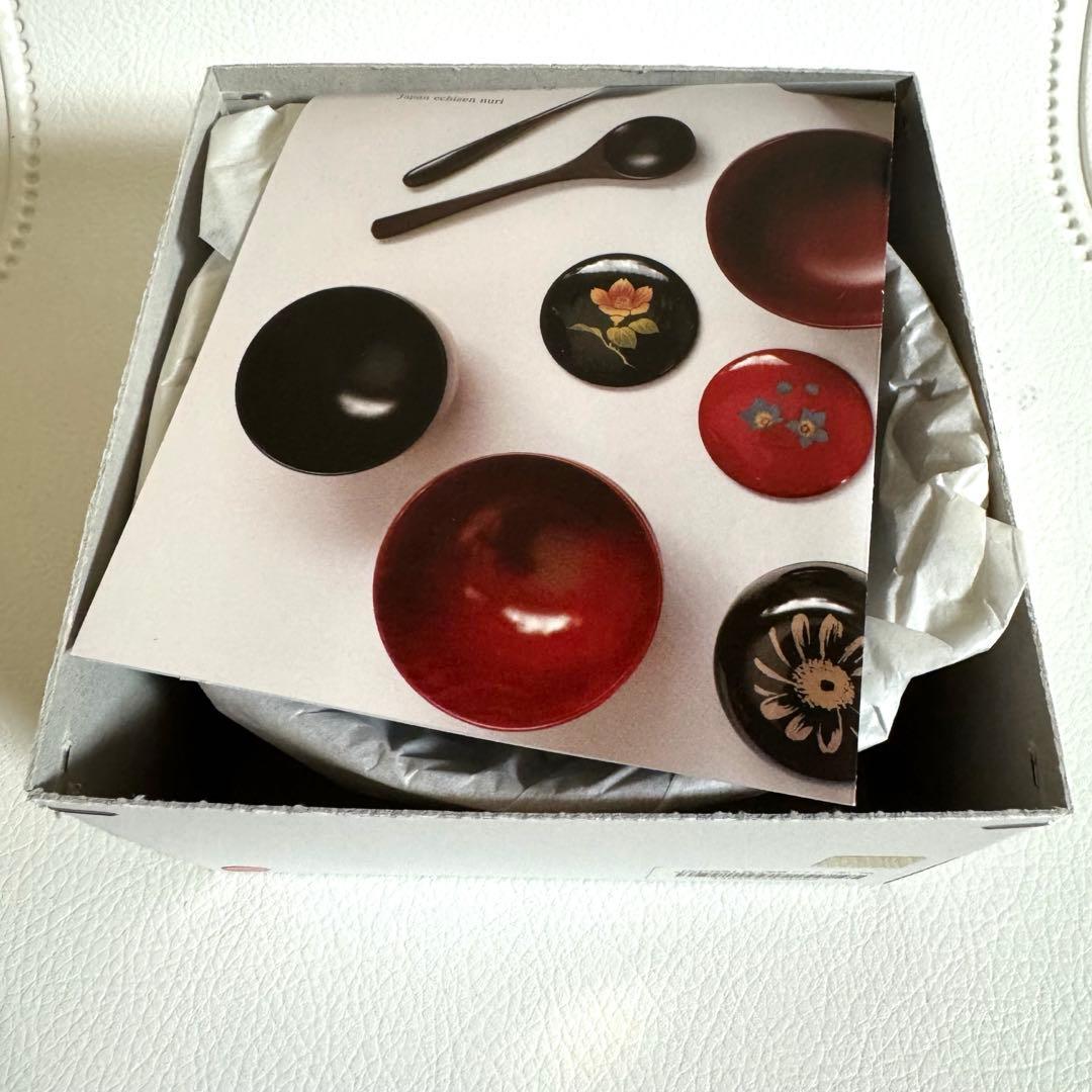 アトム　吸い物椀 万博 ATOM PASONA パソナ館　お椀　漆器　うるし　赤