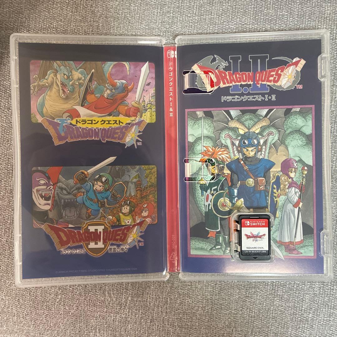超美品　switch版　ドラクエ1&2 3とブック型収納ボックスとビンズロトの盾