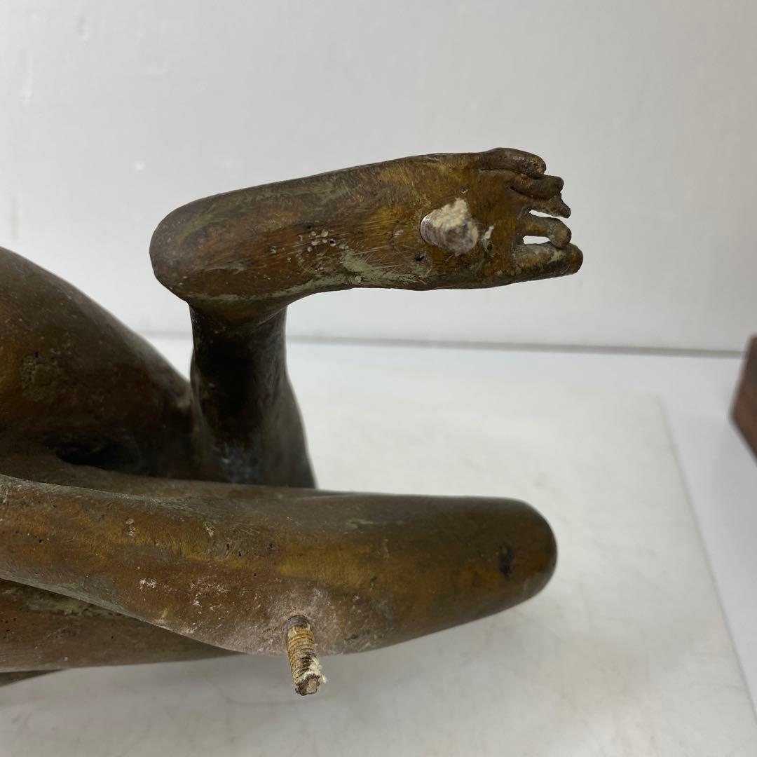 セルジオ・カペリーニ ブロンズ裸婦 4503g トコト 東さ7-0819①