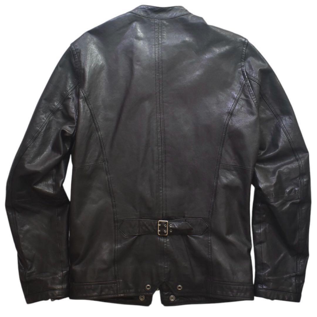 B*i様 archive 00s DIESEL シープレザーライダース 裏地総柄 B*i