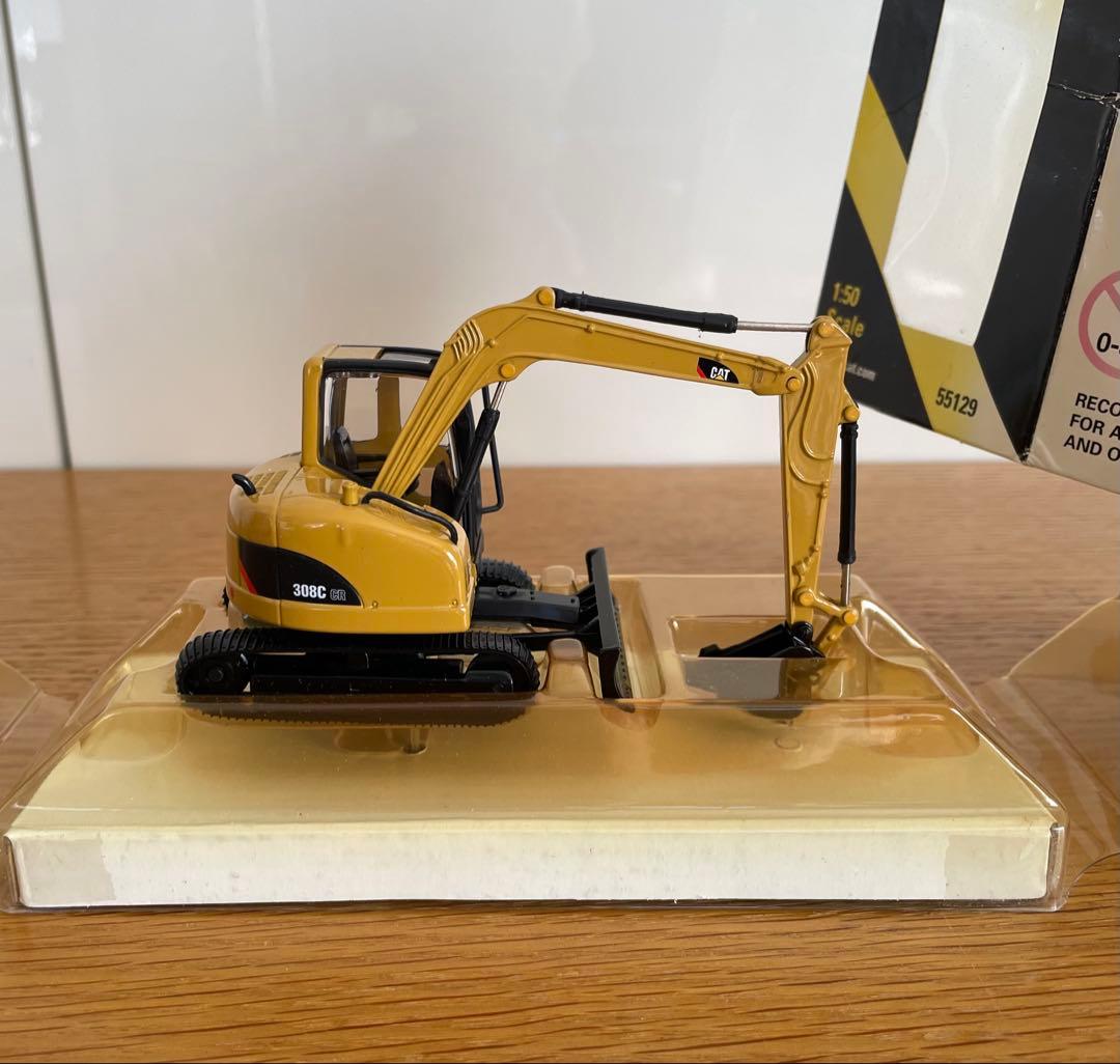 CAT 308C CR 油圧ショベル 1:50 スケールモデル Amazon.com: Diecast Masters Caterpillar 308C CR Mini Hydraulic