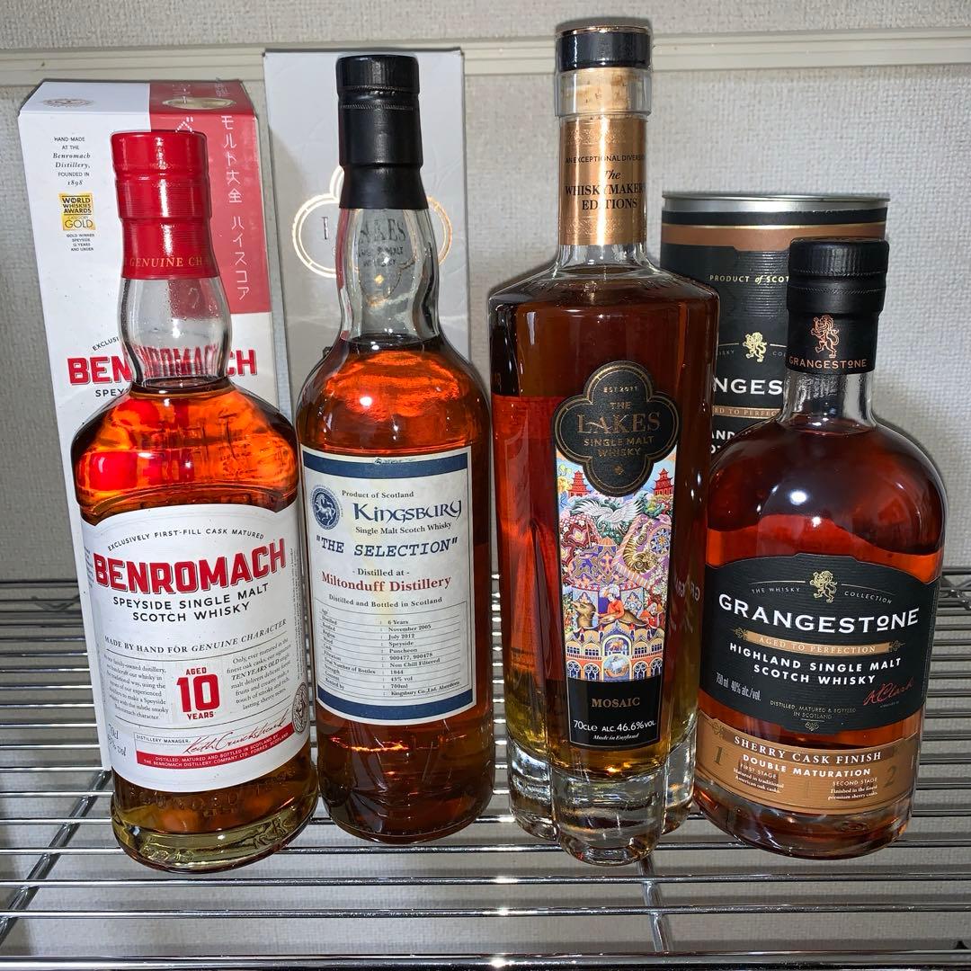 ウイスキーセット ベンロマック キングスバリー
