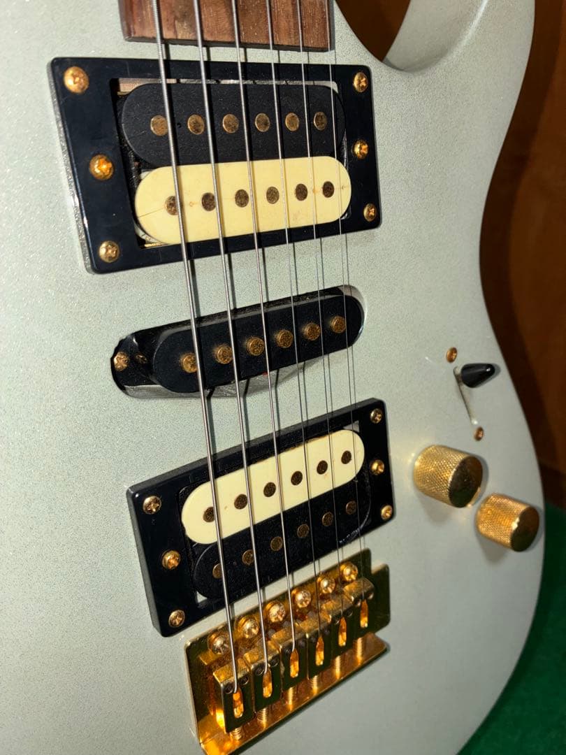 Anboy エレキギター ホワイト 楽器・機材