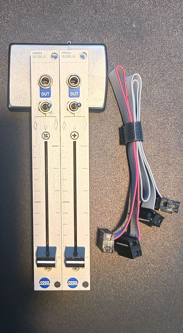 CVスライダー2本セット】WOBLA SM800a モジュラーシンセ