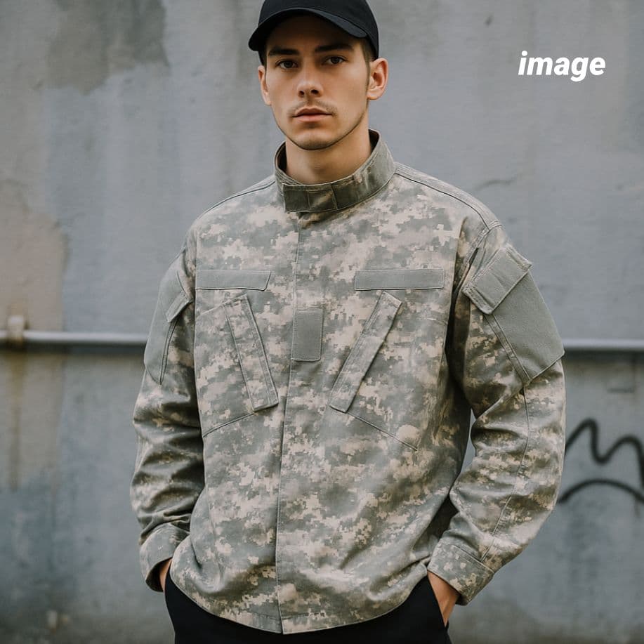 MILITARY 米軍 ACU 迷彩 アーミー コンバット ユニフォーム シャツ