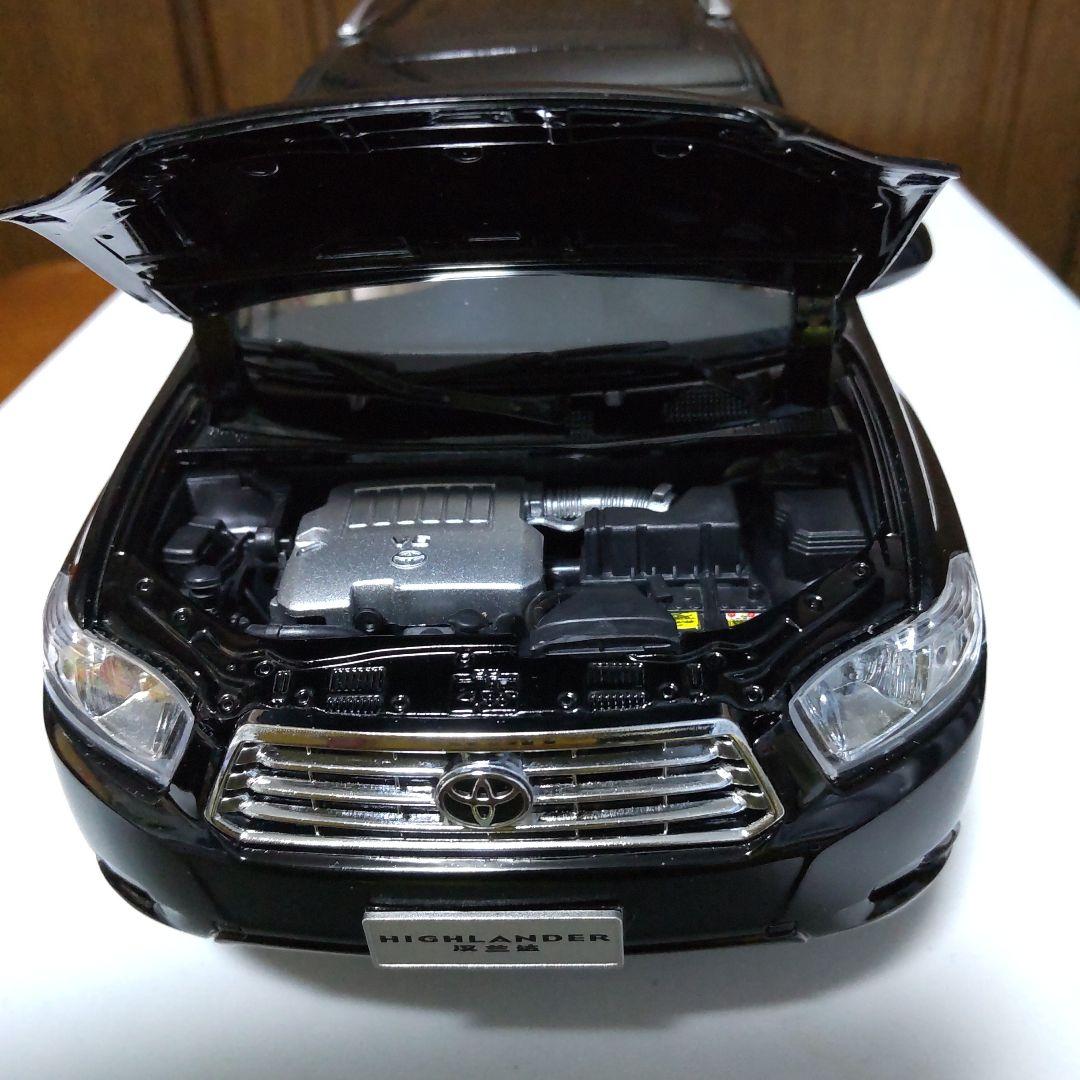 トヨタ ハイランダー ヴァンガード ブラック 1/18 中国トヨタ