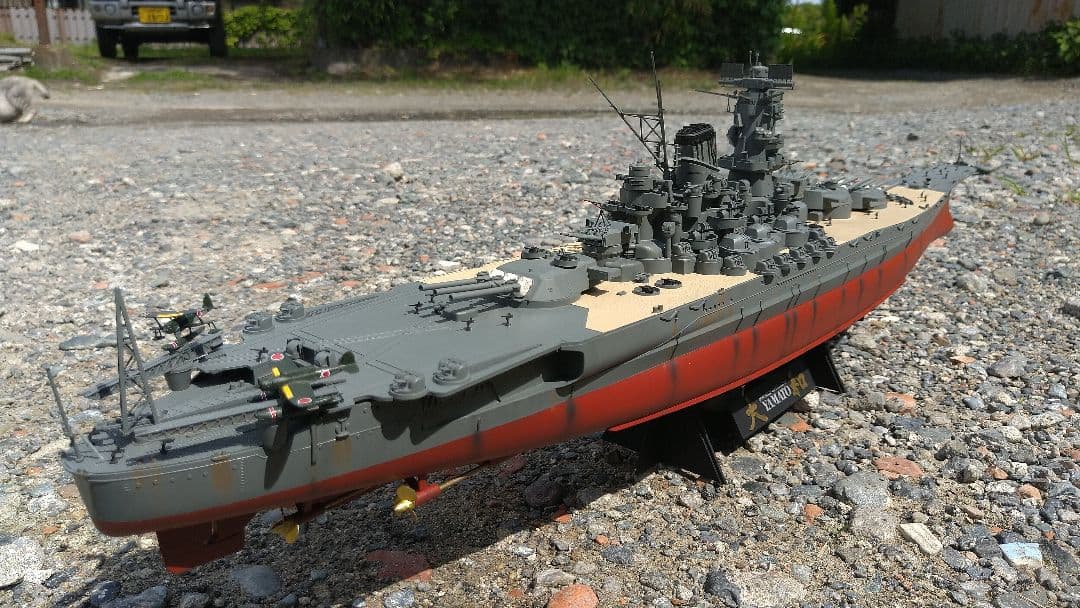 タミヤ旧大和1/350完成品 プラモデル