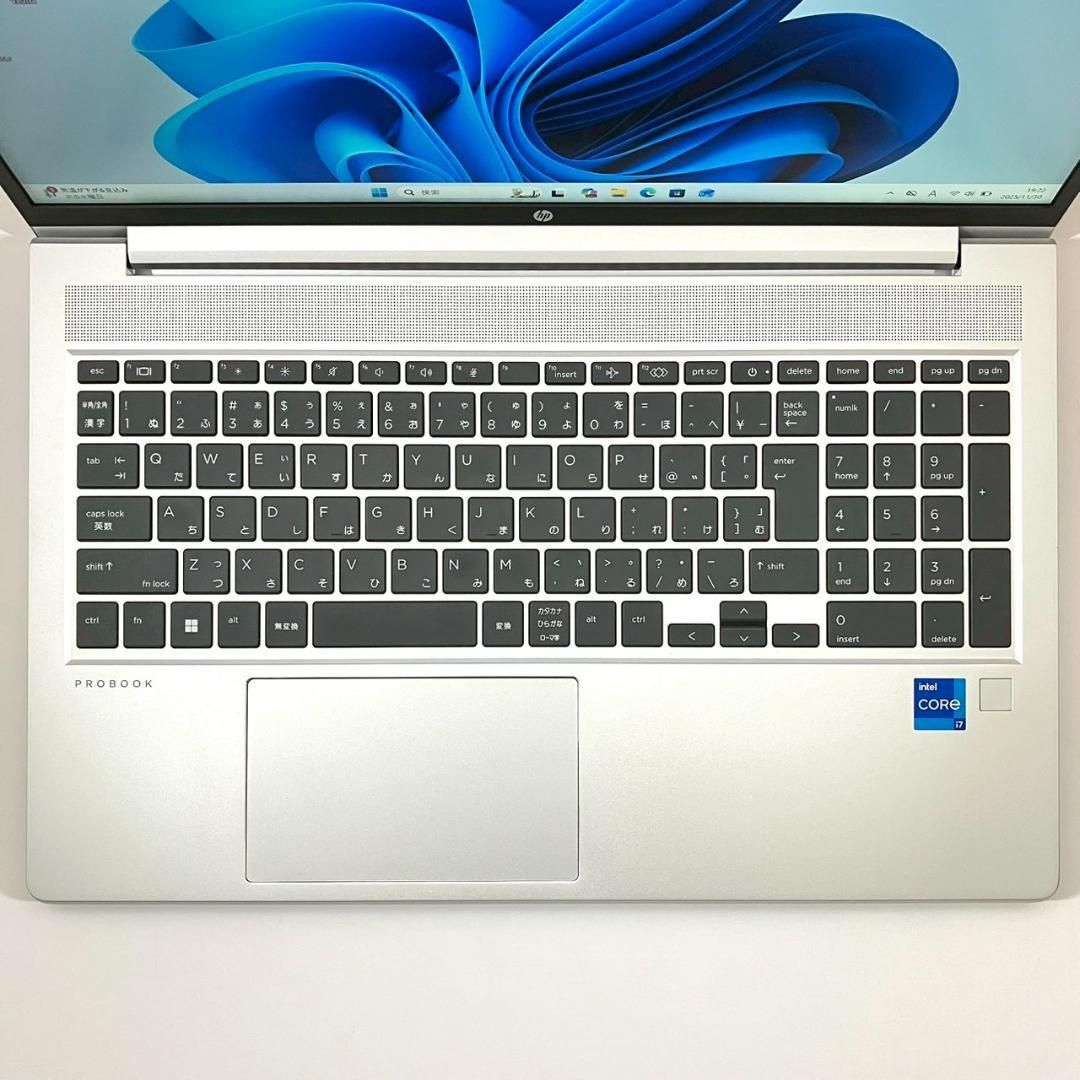 第12世代Corei7 SSD512GB メモリ16GB テンキー HP G41