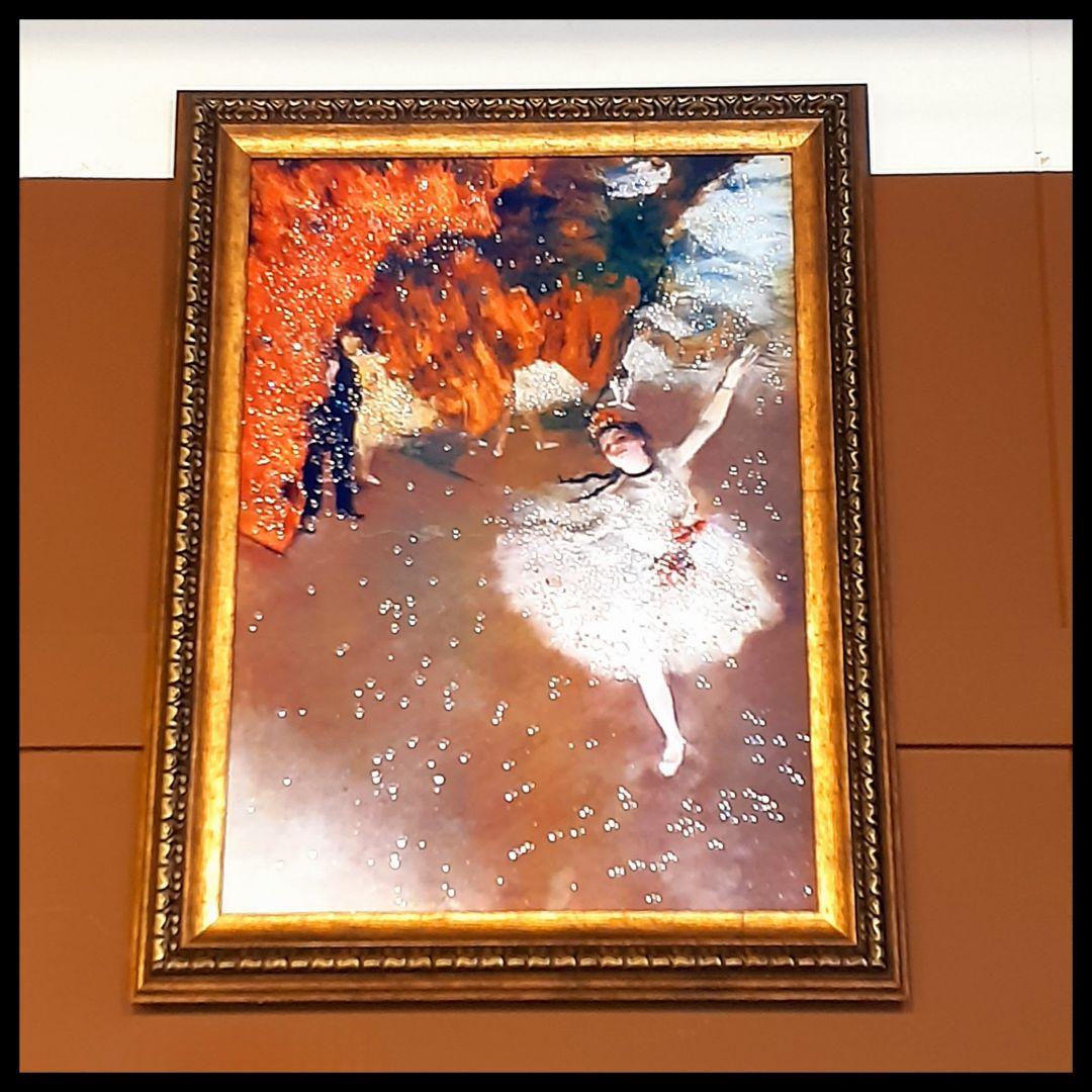 輸入雑貨　天然水晶石　フィリッポ・リッピ作『聖母子と二天使』　クリスタルアート