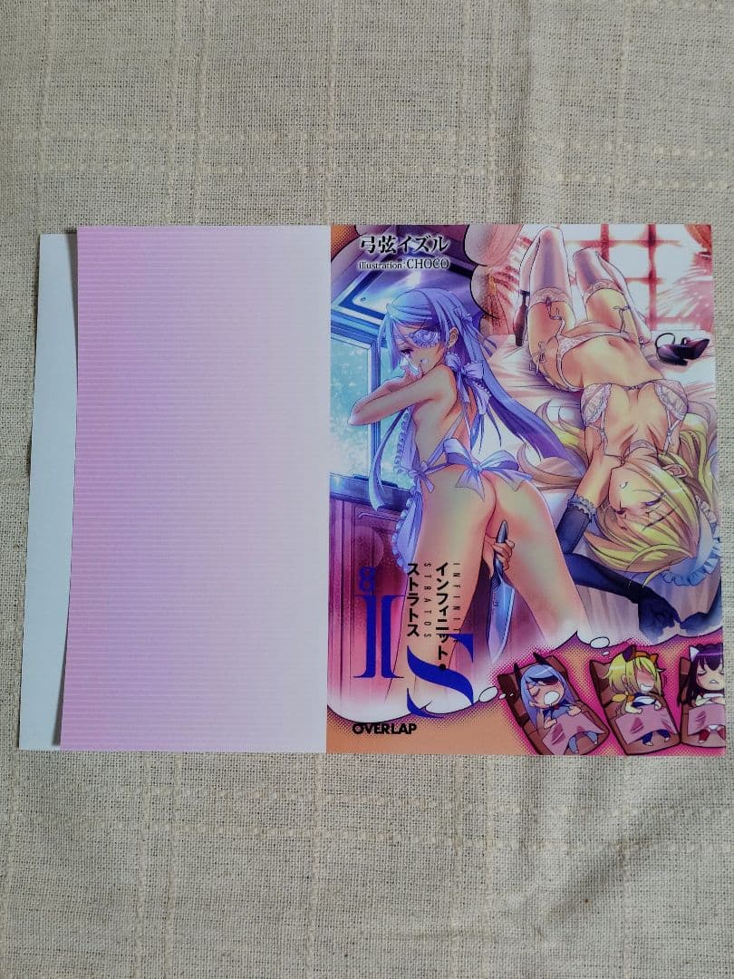 インフィニット・ストラトス　特典ブックカバー　8枚セット