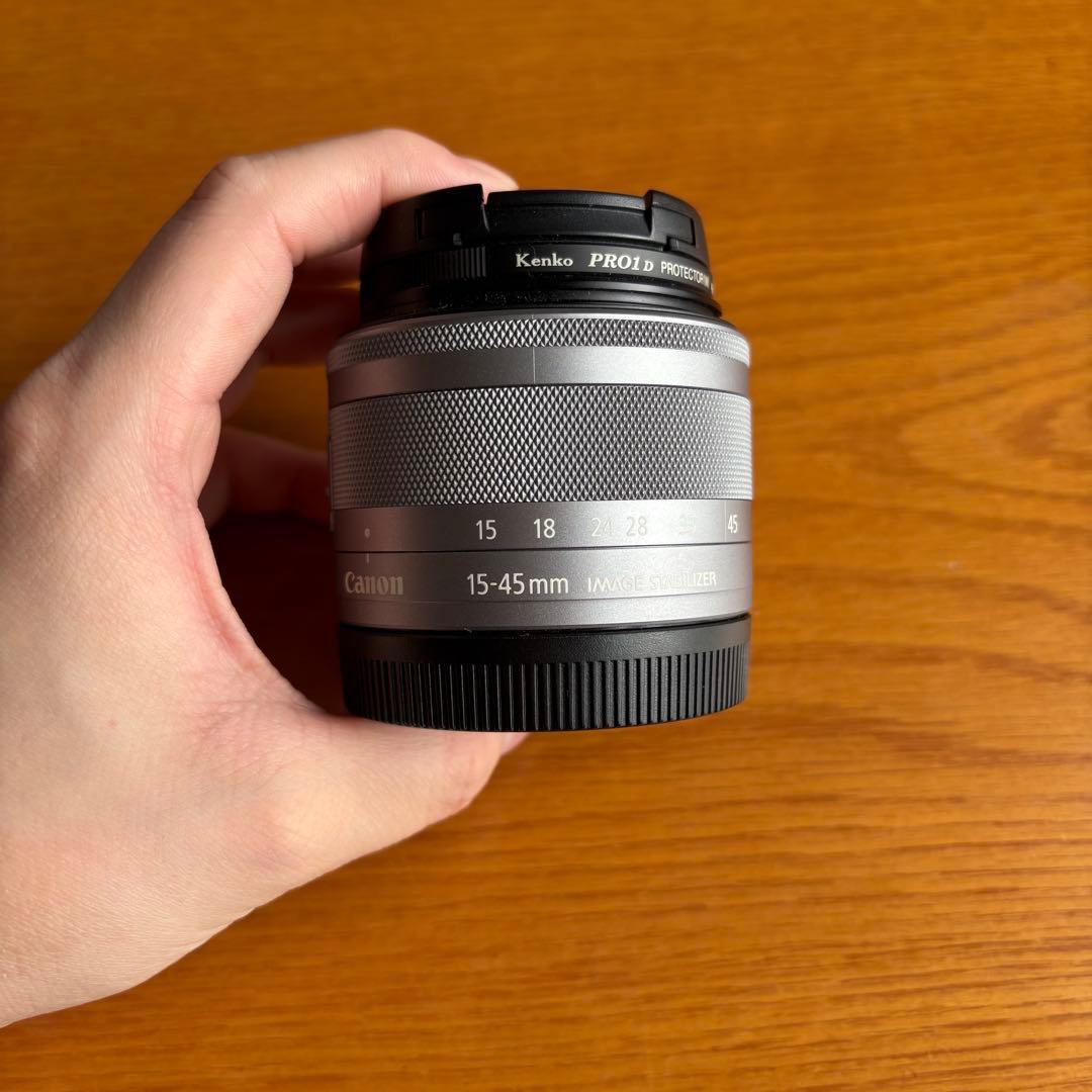 Canon EOS M100 グレー 標準ズーム・単焦点レンズキット