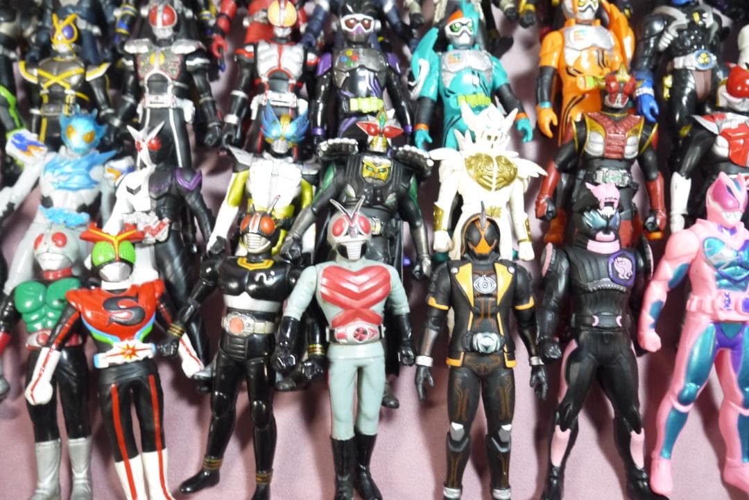 ライダーヒーローシリーズ ビッグサイズソフビフィギュア など 112体