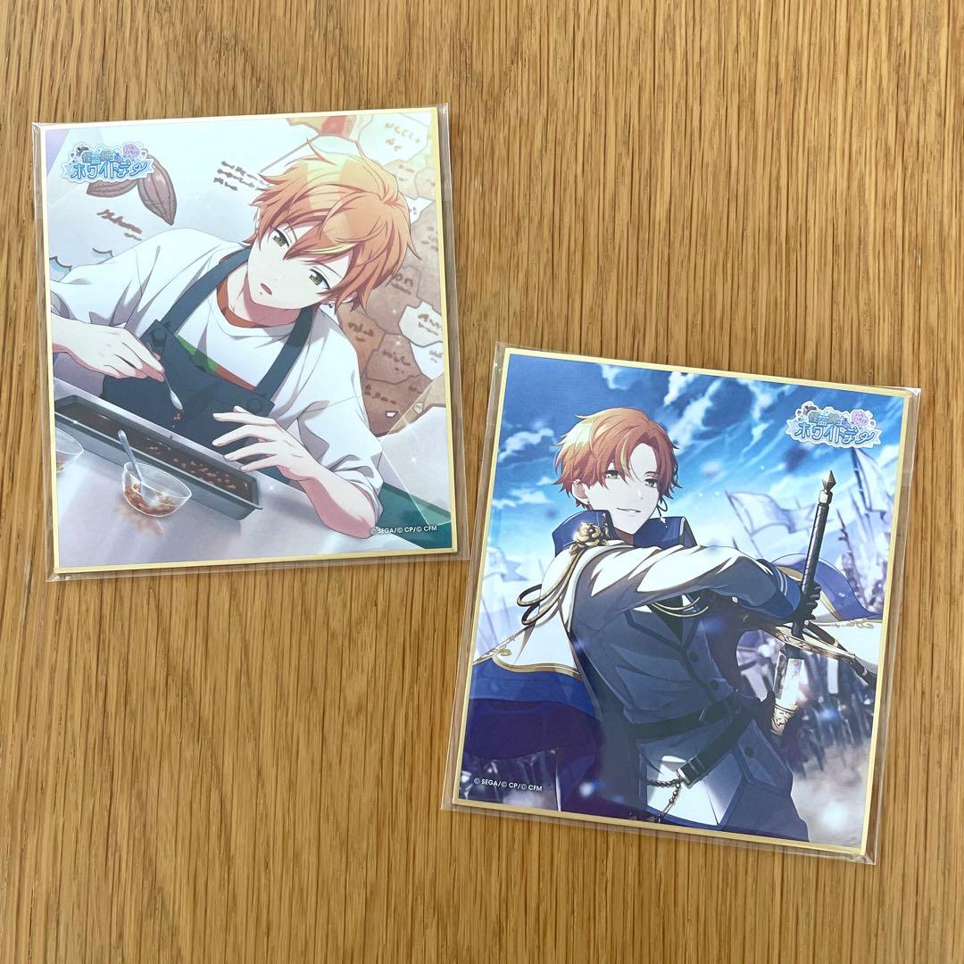 プロセカ ミニ色紙コレクション 第20弾A ホワイトデー 東雲彰人 2枚セット