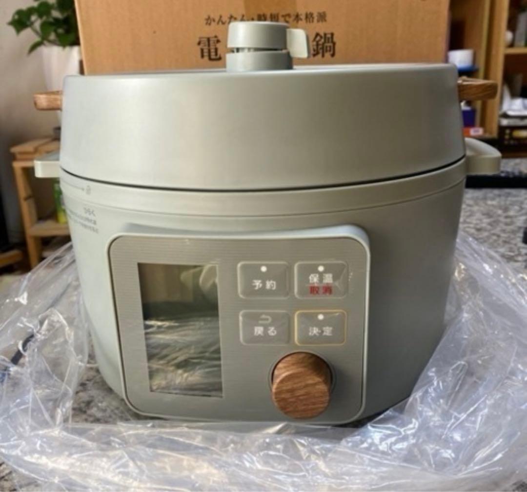 新品未使用】アイリスオーヤマ電気圧力鍋KPC-MA3-G GREEN L108107470