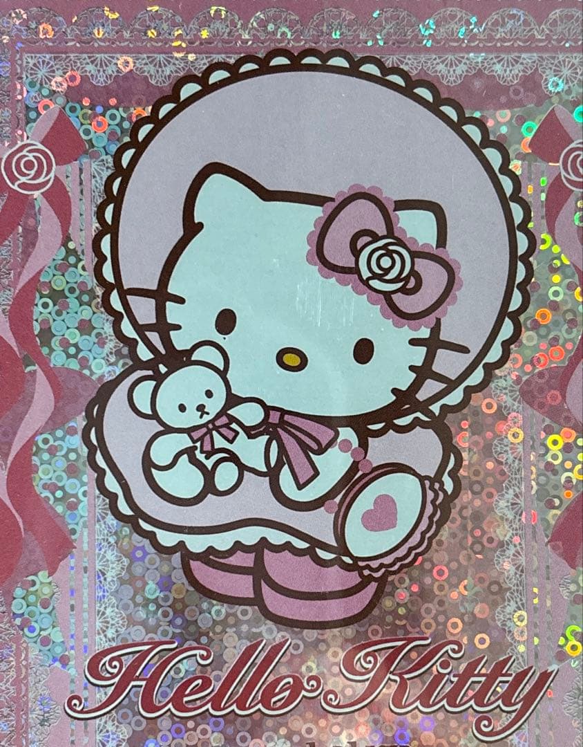 美品2冊 キティ メモ帳 ロリ タ ホログラム 嶽本野ばら 可愛い レトロ