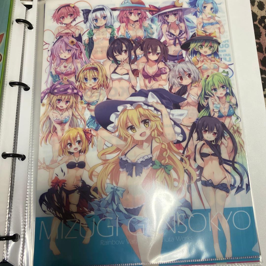 東方project 水着 集合 激レア クリアファイル JC22