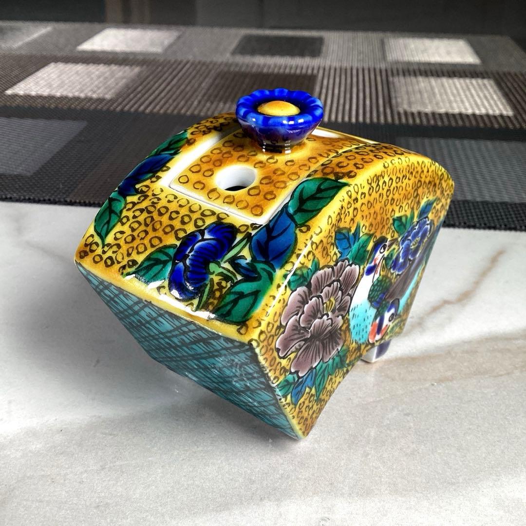 九谷焼　洋山　香合