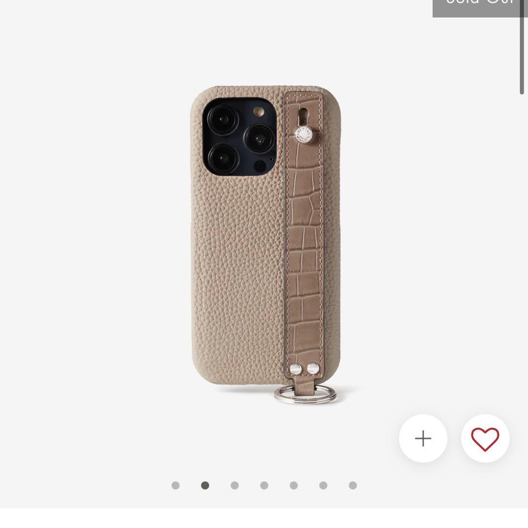 ボナベンチュラiPhone14ケース、ストラップしいちゃんコラボ