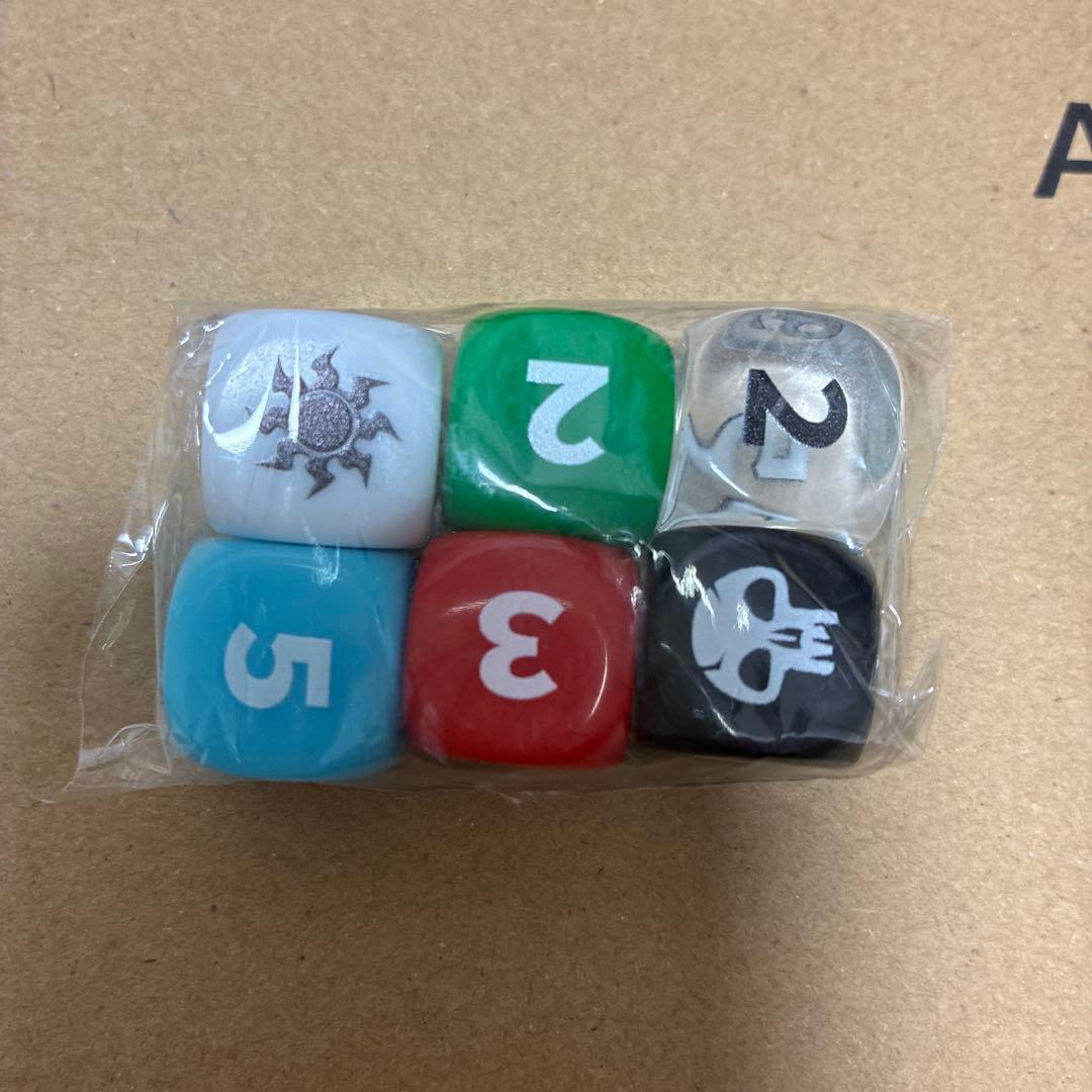 MTG] 大戦祭 マナシンボルダイス 6種セット 未開封 - メルカリ