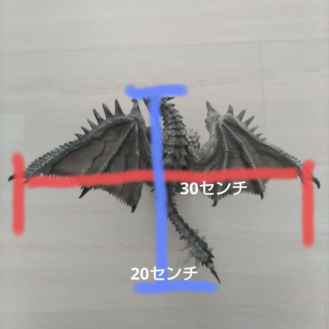 クリエイターズモデル リオレウス 希少種　モンスターハンター　銀【おまけ付き】