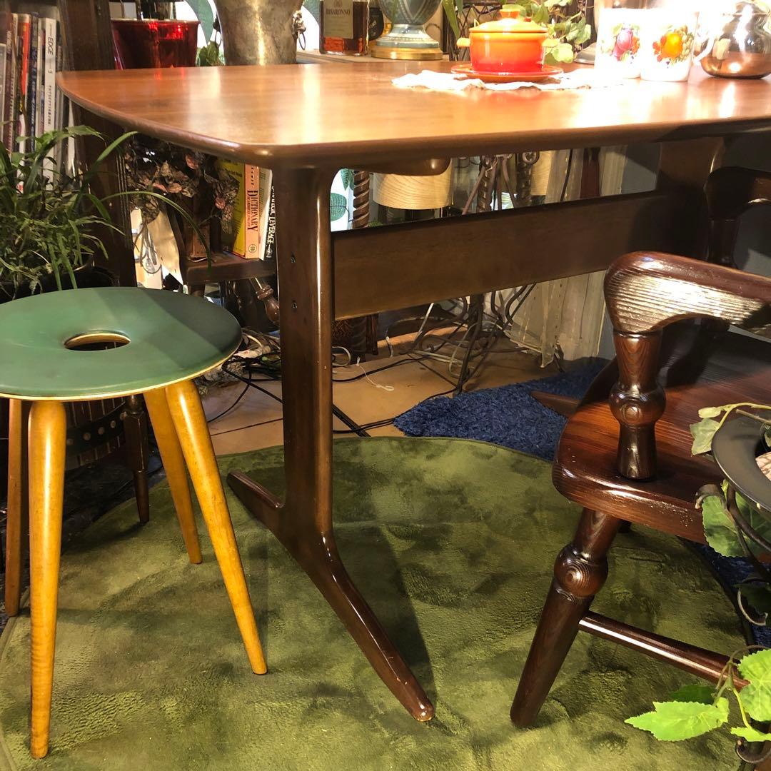 Sale ヴィンテージ ウォールナット　ブリッジ　ダイニングテーブル
