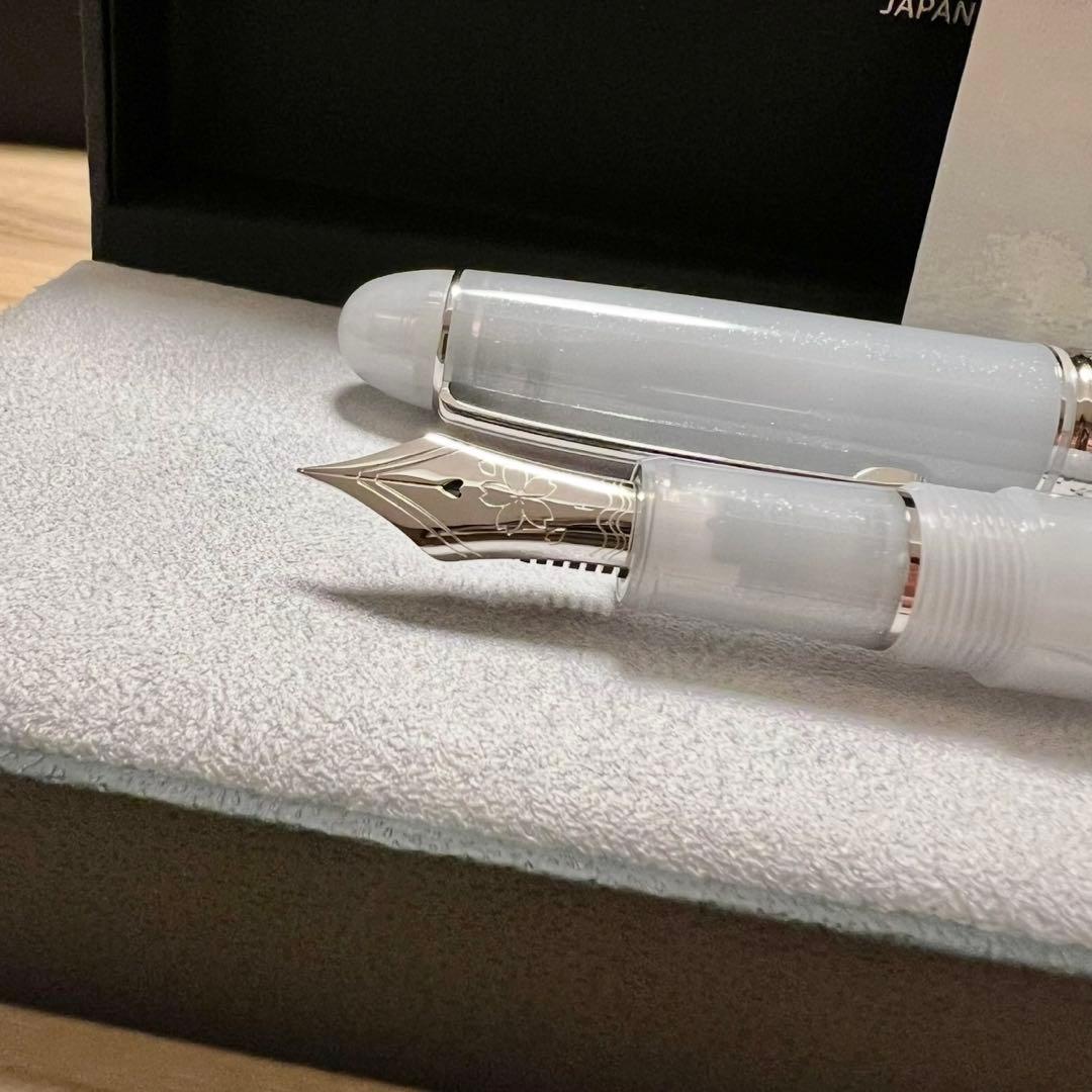 新品未使用】文具館コバヤシ駿河湾春century F 14K 万年筆