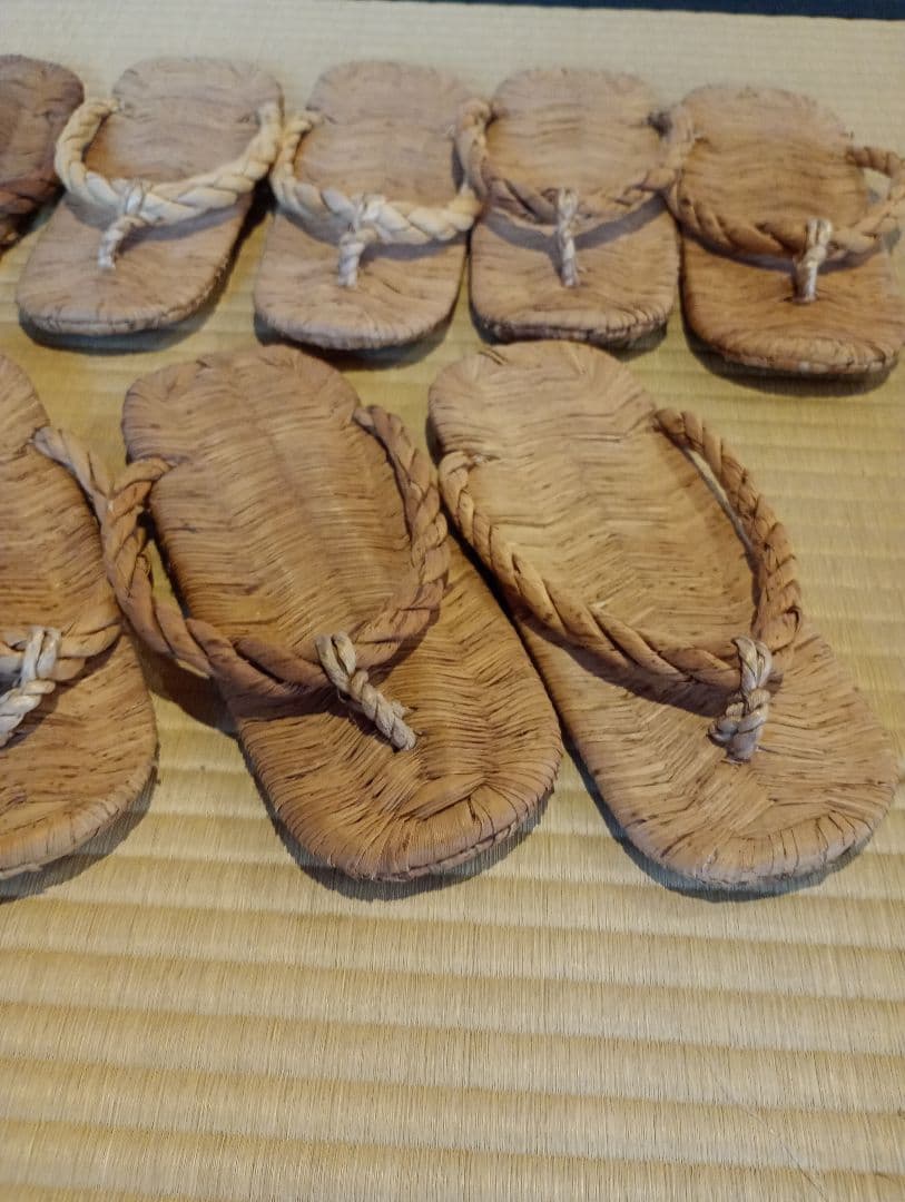 茶道具】露地 草履5客セット 数寄屋草履 茶事道具 その他980