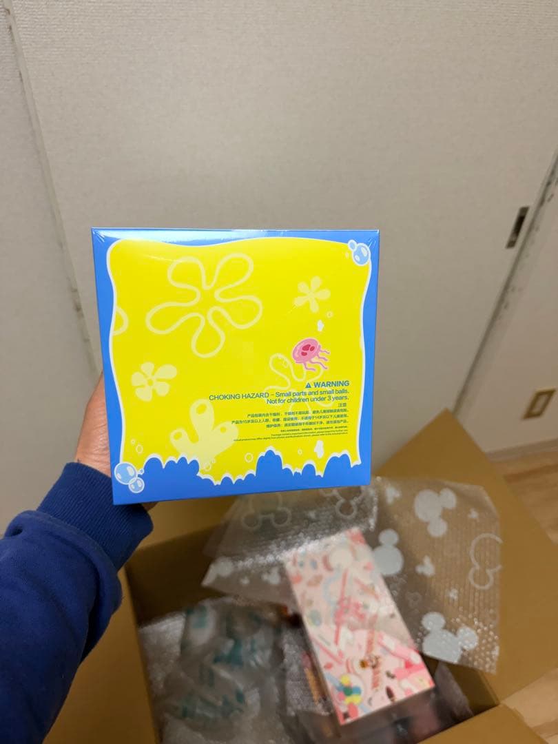 1ポップマート スポンジボブ ビキニボトムバディーズ おかしなぬいぐるみシリーズ