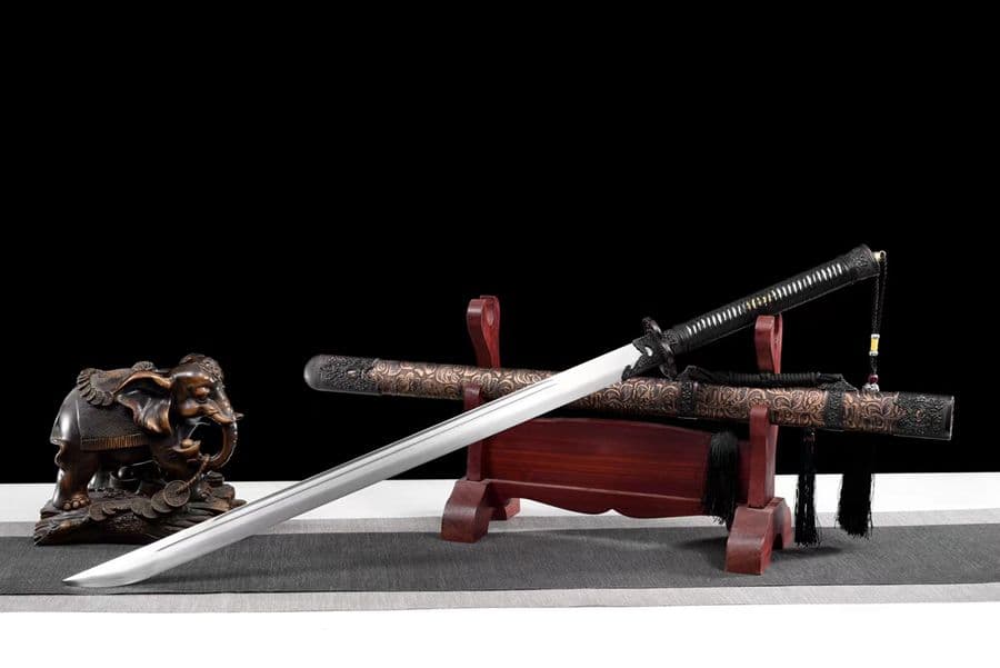 武具　刀装具　日本刀　模造刀　居合刀  梅の青刀