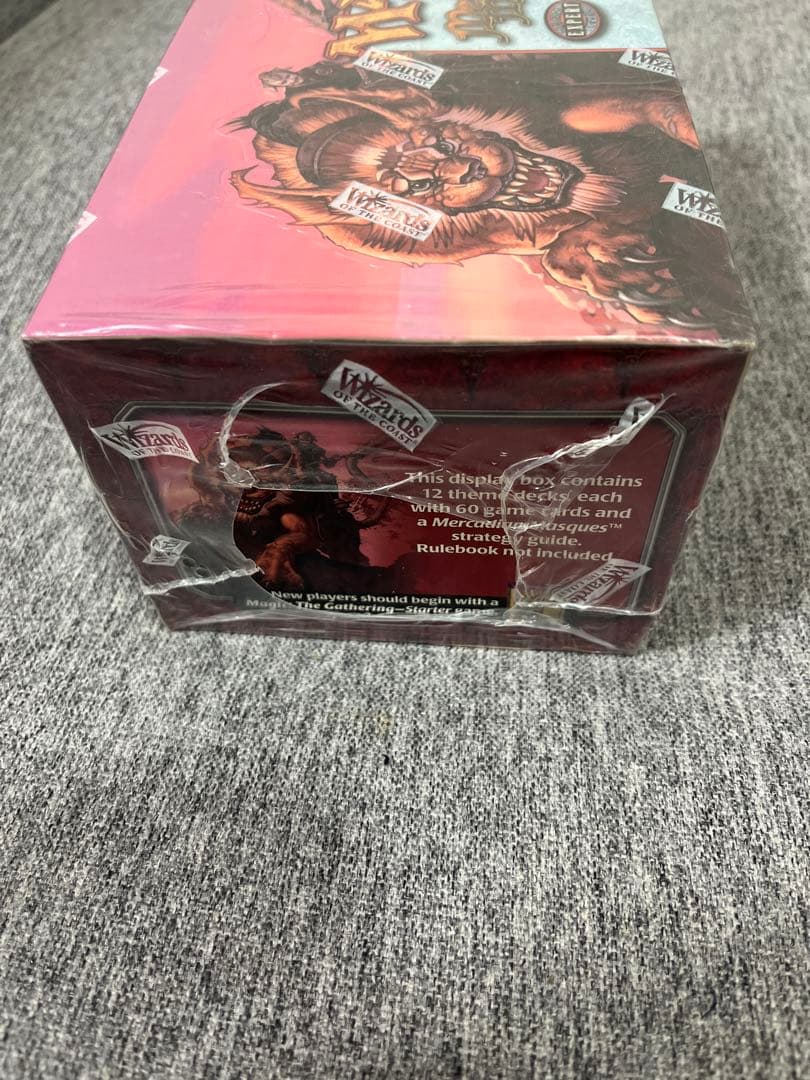 MTG未開封BOXメルカディアンマスクスMercadianMasques廃盤絶版 - メルカリ