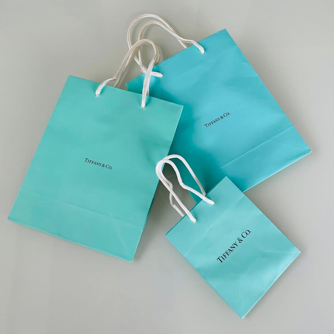 ◇◇ティファニー◇◇TIFFANY&Co.ショッパー中サイズ②枚+小サイズ①枚
