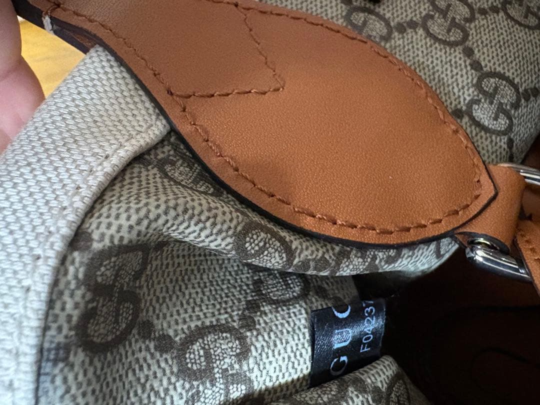 GUCCI キャンバス トートバッグ