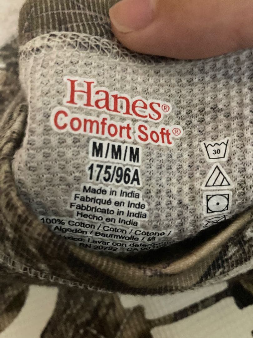 シュプリーム supreme リアルツリー 骨サーマル 長袖Tシャツ ロンT M