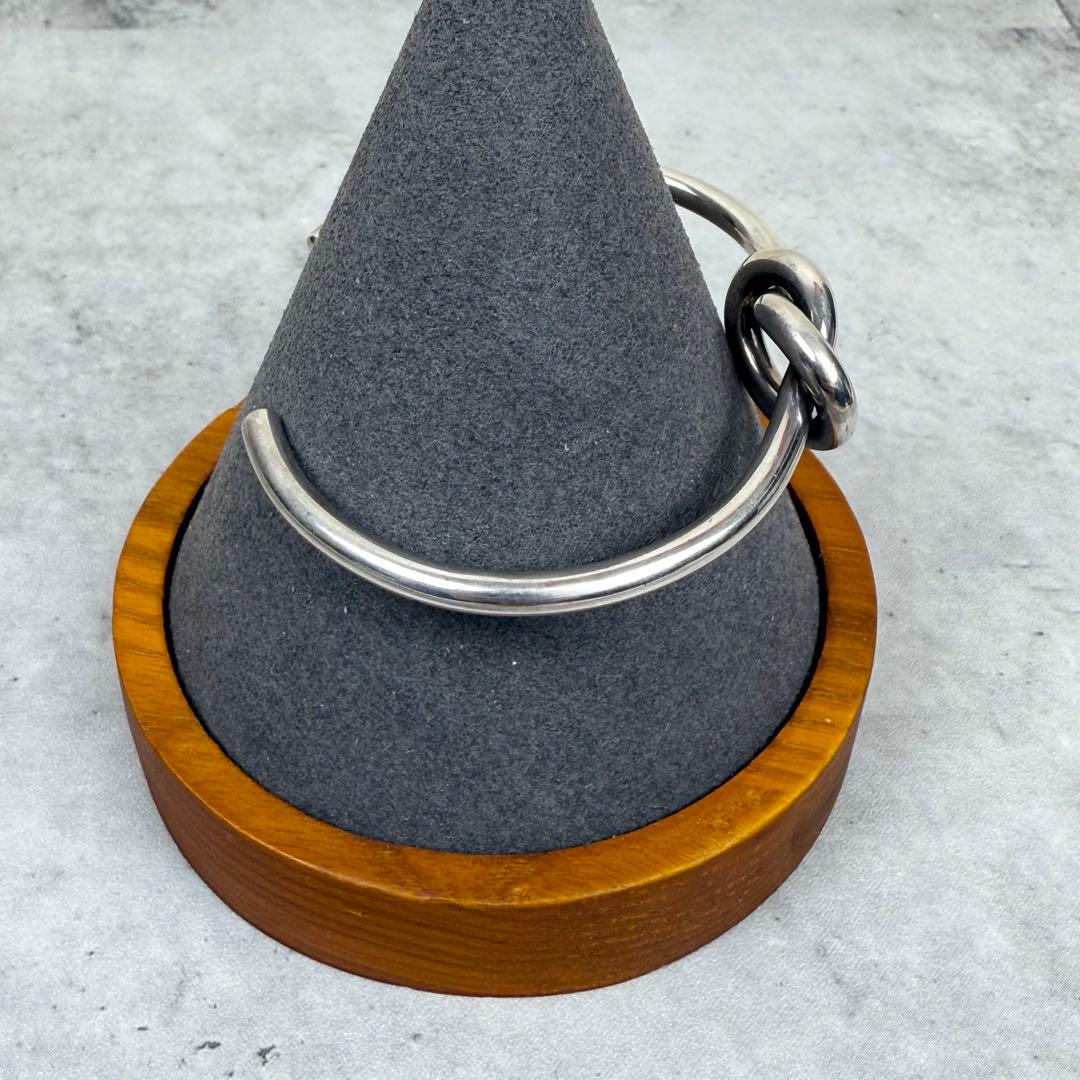  ジョージジェンセン ラブノットシルバー925 バングル