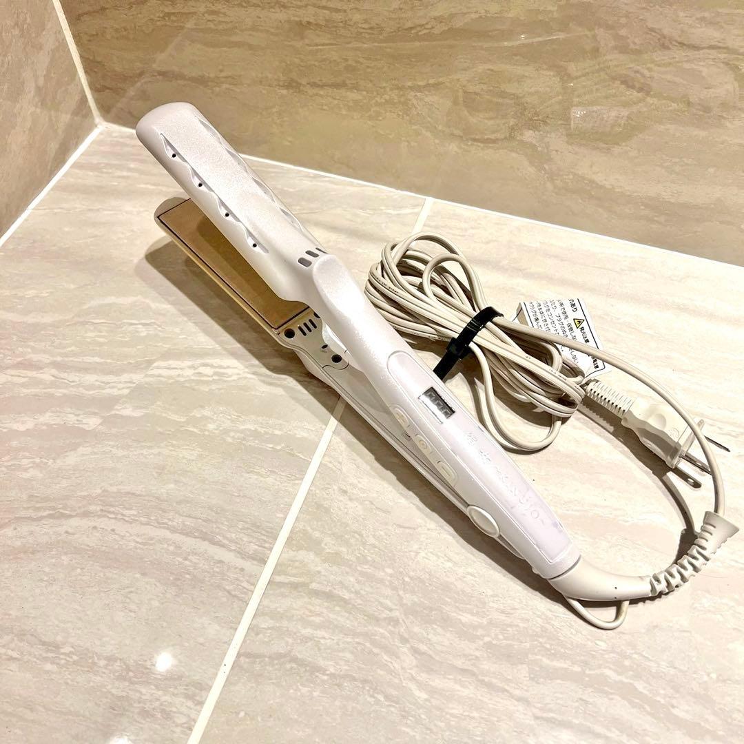 KINUJO 絹女 ストレートアイロン ホワイト LM-125