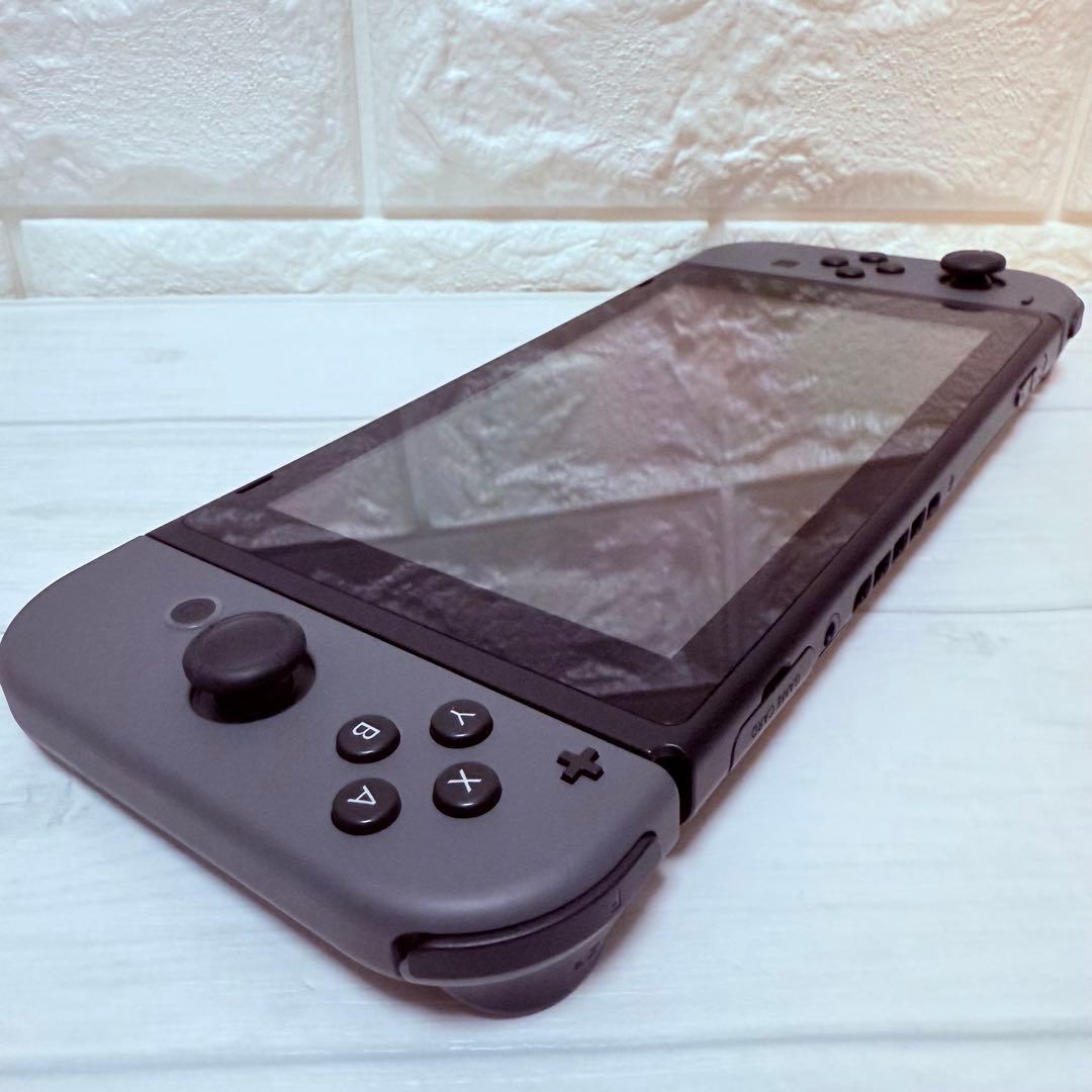 【美品】Nintendo Switch 本体 グレー 2023年バッテリー強化版